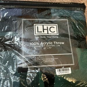 Brand  new throw 60” x 70”